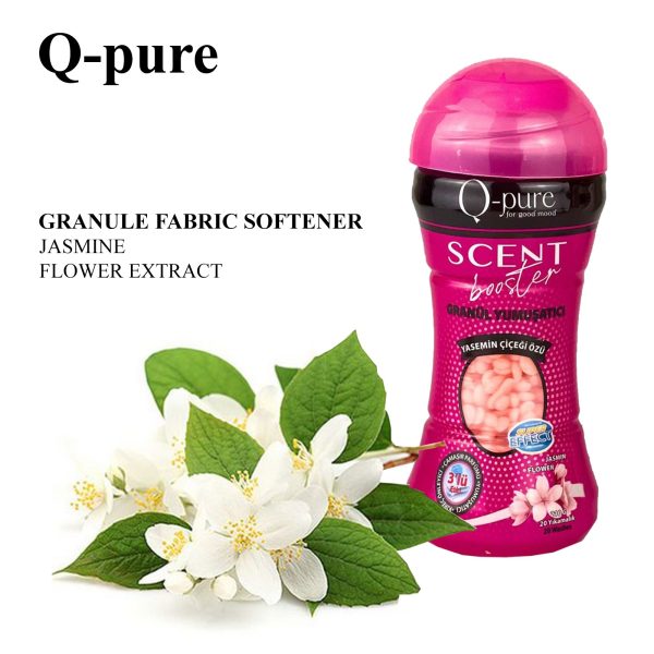 Q-PURE Granule Fabric Softener Jasmine Flower Extract - Image 2