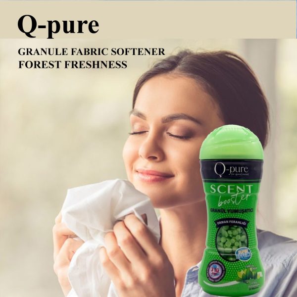 Q-PURE Granule Fabric Softener Forest Freshness - Image 3