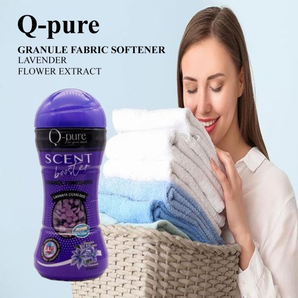 Q-PURE Granule Fabric Softener Lavender Flower Extract - Image 2
