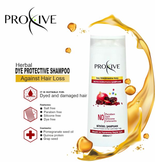 PROXIVE Hair Loss Dye Protective Shampoo - Image 2