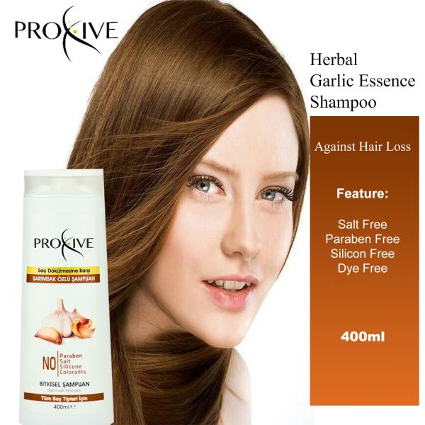 PROXIVE Anti-Hair Loss Herbal Garlic Shampoo - Image 3