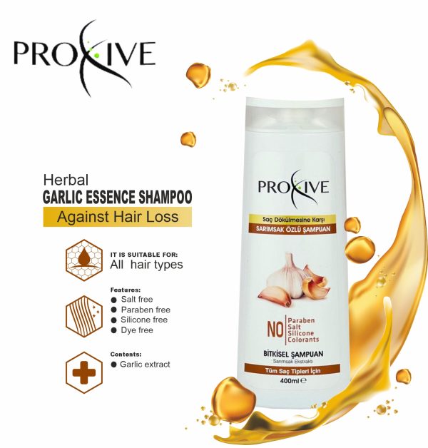 PROXIVE Anti-Hair Loss Herbal Garlic Shampoo - Image 2