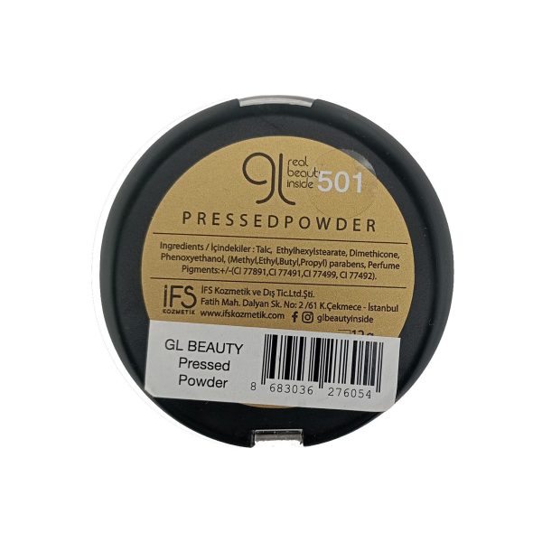 GL Real Beauty Inside Silky Touch Natural​​ Beige Finish​​ Powder 501 Natural Beige - Image 2