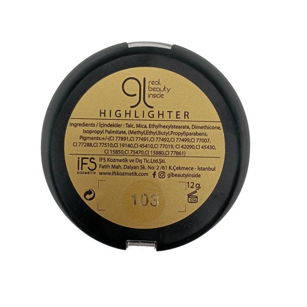 GL Real Beauty Inside Highlighter 103 Light Creamy Shine Enlightening - Image 2
