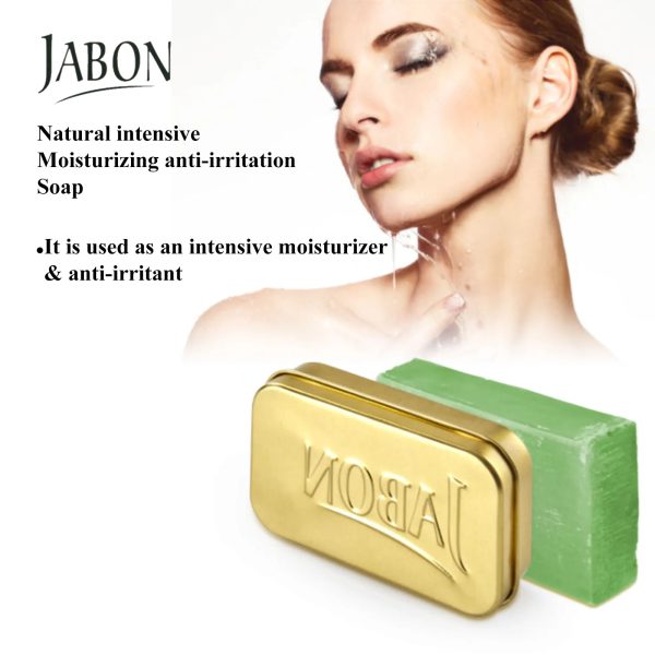 JABON Natural Intensive Moisturizing Anti-Irritation Soap - Image 3