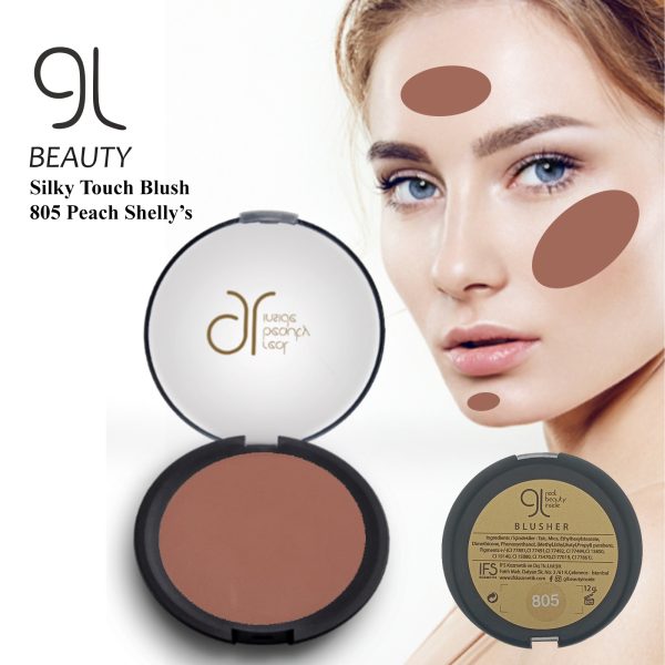 GL Real Beauty Inside Silky Touch Blush 805 Peach Shelly 's - Image 3