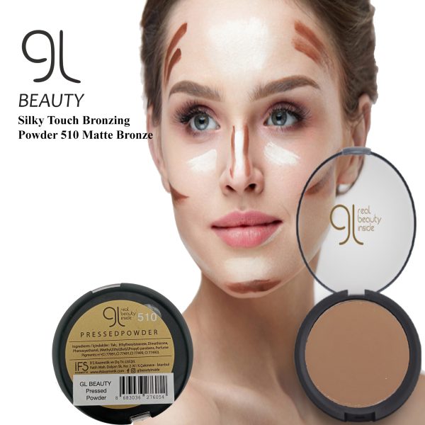 GL Real Beauty Inside Silky Touch Bronzing Powder 510 Matte​ Bronze - Image 3